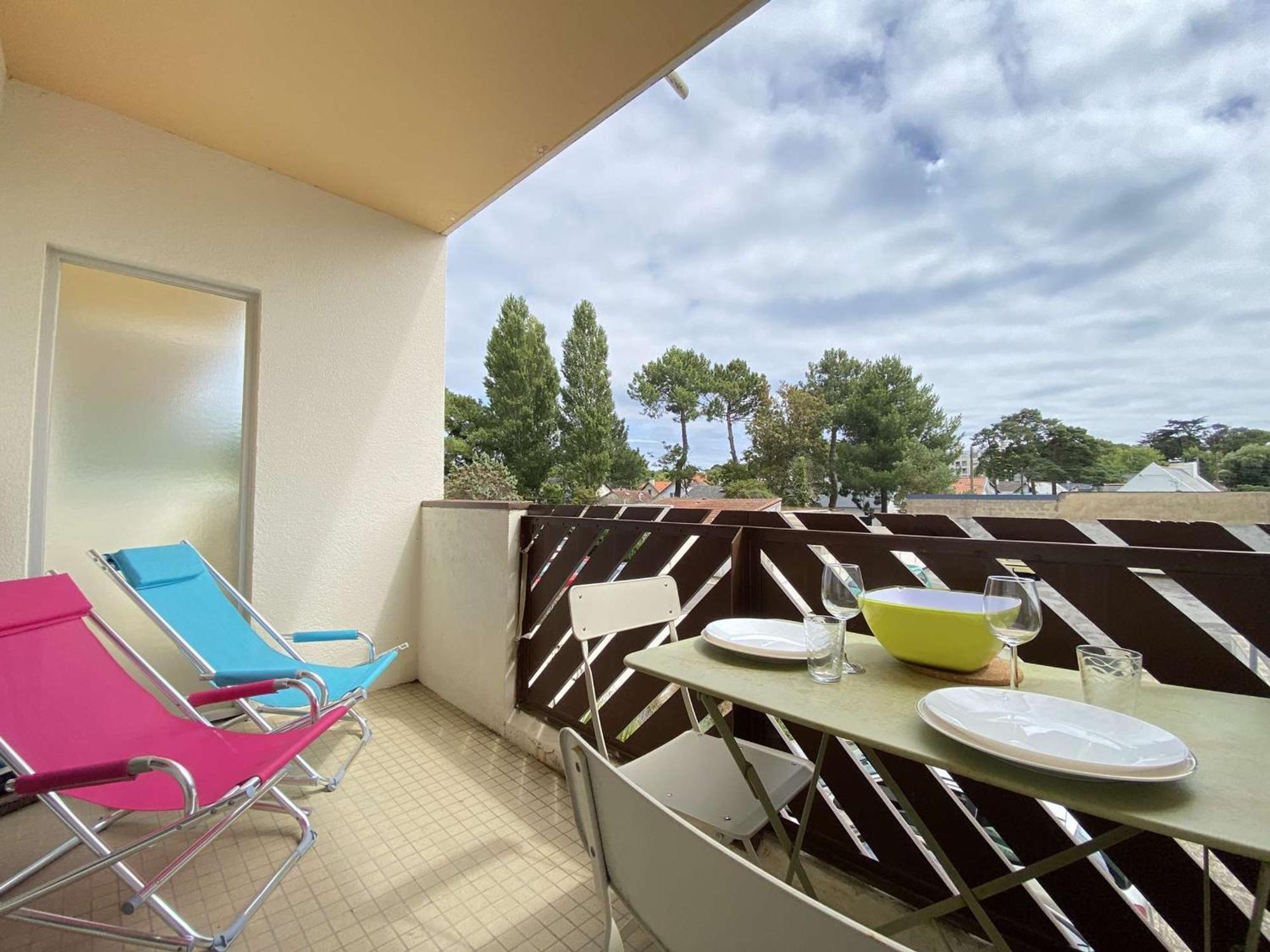 Studio Moderne Avec Balcon Sud, Parking Prive, Pres Avenue De Gaulle - 2 Couchages A La Baule - Fr-1-245-107 Exterior foto